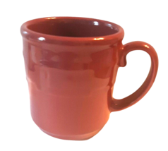 Paprika Red Longaberger USA Coffee Tea Mug Cup Pottery Woven Traditions - £15.90 GBP