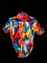 Robert Graham Watercolor Classic Fit Short Sleeve Shirt image 3