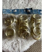 Lot of 3 New Old Stock (NOS) Kirsch Pole Rings - 7 Pack, Elegant Gold To... - £31.45 GBP