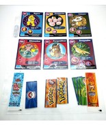 Pokémon The First Movie &#39;90s Burger King Sheet Lot Of 6 Trading Cards W/... - $12.08 CAD