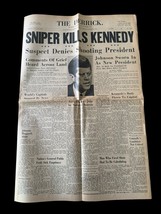 The Derrick Vintage JFK Newspaper Kennedy Assassination Complete PA - $18.00