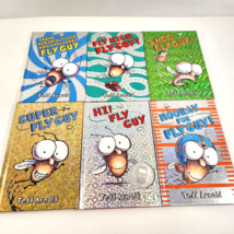 Tedd Arnold Fly Guy Book Lot of 6 Cartwheels Scholastic Hardcover 2005 1... - $19.34