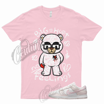 HURT T Shirt to Match Dunk Low Pink Paisley Medium Soft Pearl Essential WMNS 1 - £20.49 GBP+