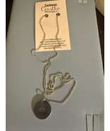 Silver I love you a latte necklace - BRAND NEW - $19.79