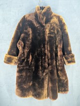 Vintage Fur Coat Women’s Brown Medium/Large - £57.82 GBP