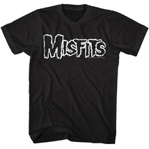 Misfits Classic Logo Men&#39;s T Shirt Punk Rock Band Concert Tour Merch - £23.33 GBP+