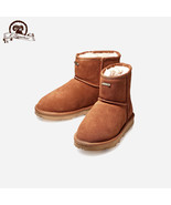K.Signature  Erin Women&#39;s Australian Sheepskin Ankle Boots  - $1,253.54 MXN
