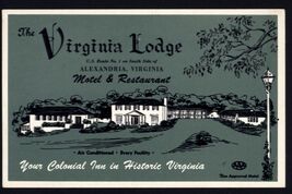 the VIRGINIA LODGE on U.S. Route 1 south of ALEXANDRIA VA * not posted - $4.95