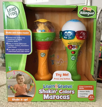 Leap Frog Learn And Groove Shakin Colors Maracas Bilingual Music Toy - New In Box - $14.85
