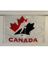 Team Canada White Hockey Banner 18&quot; x 12&quot; - $17.44 CAD