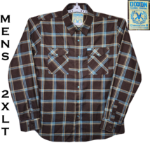 Dixxon Flannel - Apache - Flannel Shirt Mens 2XL Tall - Og 2018 Pre-Pleat Rare - $98.99