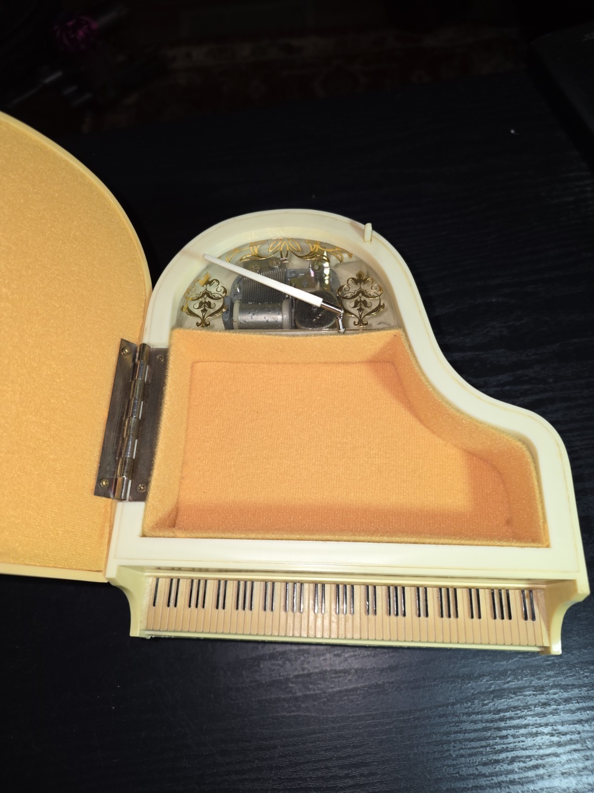 George Good Corp. 1977 Grand Piano Trinket Music Box Stranger in the Night Item image 7