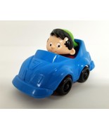 Bobby&#39;s World Blue Car Vintage 2&quot; Fox Kids McDonald&#39;s Toy 1994 - $1.28