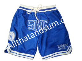 PHI BETA SIGMA Fraternity Line Number Basketball Shorts FIVE CLUB - $1,299.49 MXN