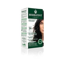 Herbatint 1N Black Permanent Herbal Hair Colour Gel 150ml  - £19.56 GBP