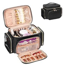 Large Makeup Bag Portable Travel Makeup Bag Organizer for Women Girls with Makeu - £38.71 GBP