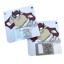 Looney Toon’s branded floppy diskettes (not working) - Lot of 2 - £9.03 GBP