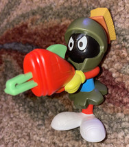 Looney Tunes Marvin The Martian 4&quot; Action Figure Toy 2020 Space Jam McDonalds - £4.88 GBP