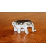 Made in Japan Figurine Animal Vintage Small Porcelain Elephant 2.5&quot; - $177.59 MXN