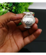 925 sterling silver Kalash or pot water or milk shiva kalash pooja artic... - €82,45 EUR