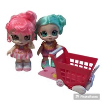 Kindi Kids Friends, Donatina,Jessicake With Shopping Cart. Pre-School 10&quot; Doll  - £19.85 GBP