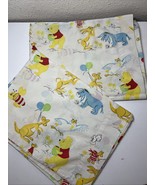 Vtg 70&#39;s Pair Disney Winnie The Pooh Sears Roebuck Co. 2 Pillowcases Per... - $15.08 CAD