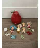 VTG 1980&#39;S KENNER STRAWBERRY SHORTCAKE FIGURES AND CASE - $656.10 MXN