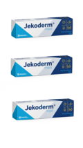 3X Jekoderm for irritation rash dry flaky cracked skin and baby sensitiv... - £18.94 GBP