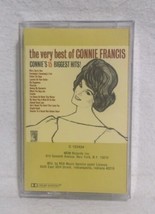 Connie Francis Audio Cassette Tape: The Very Best Of - Vintage Mgm - Tested Usa - £7.17 GBP