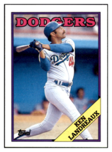 1988 Topps Ken
  Landreaux   Los Angeles Dodgers
  Baseball Card GMMGD - £1.29 GBP