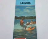 Vintage 1970 Conoco Touraide Road Map of Illinois - $6.20