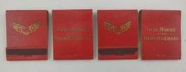 Gulf, Mobile and Ohio GM&amp;O Railroad Train Match Boxes Matchbooks - £21.38 GBP