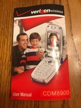 User’s Guide Verizon Wireless CDM 8900 Instruction Manual Only Ships N 24h - $15.82