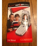 User’s Guide Verizon Wireless CDM 8900 Instruction Manual Only Ships N 24h - €13,74 EUR