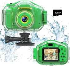 Kids Waterproof Camera Toys for 3 12 Year Old Boys Girls Christmas Birthday Gift - £62.54 GBP