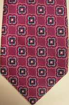 NEW Peter Millar Purple Blue Pink 7-Fold Silk Tie Hand Folded - £43.10 GBP