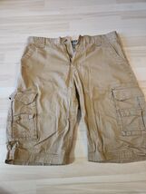 M.O. Short cargo Seven coupe standard, kaki/beige, taille 34 pour homme - $461.99 MXN