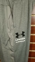 NEW Men&#39;s Under Armour Tech Terry Tapered Pants Grey Large $49 - $34.59