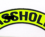 A**Hole  Rocker Style Iron On Embroidered Patch 4&quot;x 1 1/2&quot; - $4.99