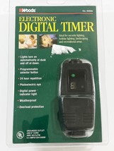 WOODS ELECTRONIC DIGITAL OUTDOOR TIMER MODEL #83660 New In Package - £11.18 GBP