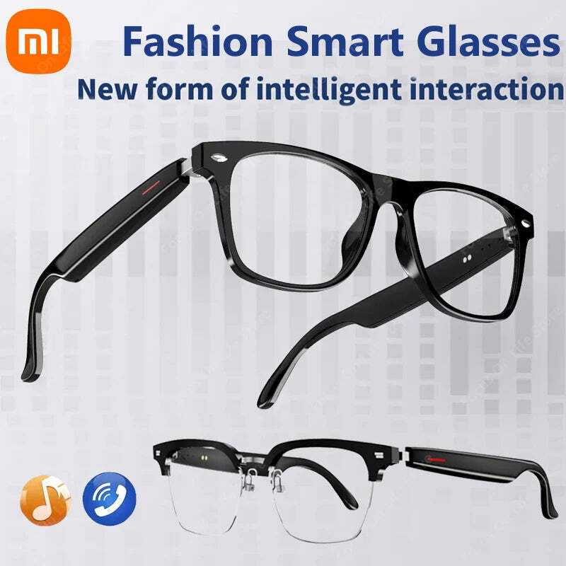 Bluetooth Smart Music Glasses with AI Noise Reduction - $63.99+