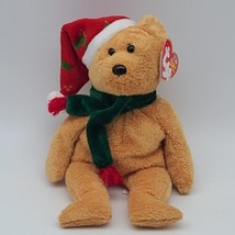 TY Beanie Baby - 2003 HOLIDAY TEDDY (9 inch) - MWMTs Stuffed Animal PLUSH  - £9.62 GBP