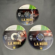 L.A. Noire (Microsoft Xbox 360, 2011) ALL 3 DISCS ONLY disc 1 disc 2 disc 3 - £5.43 GBP