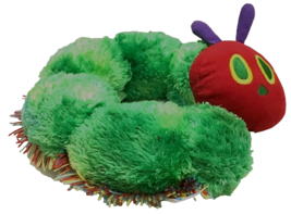 Very Hungry Caterpillar World of Eric Carle 19&quot; Stuffed Fuzzy Neck Pillow Plush - £16.50 GBP