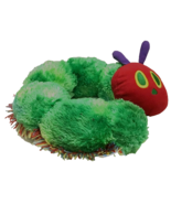 Very Hungry Caterpillar World of Eric Carle 19&quot; Stuffed Fuzzy Neck Pillo... - £16.20 GBP