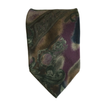 Bill Blass Vintage Silk Tie Abstract Multicolored Men Necktie 56x 3.75 - £9.11 GBP