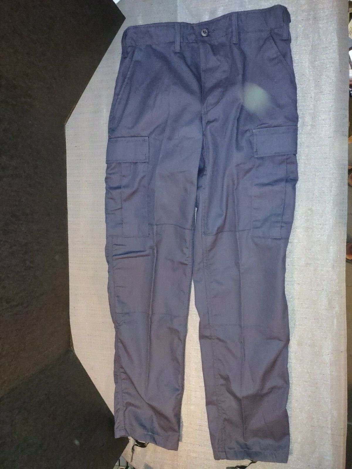 NWOT&#39;s Military Style TRU SPEC BDU Navy Blue Trouser Pants SMALL REGULA - $30.95