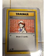 Trainer Bill Base 91/102 1st Edition Pokemon Card Common - £7.46 GBP