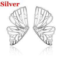 Elegant Boho Women Jewelry Hollow-out Chic Ear Stud Zinc Alloy Butterfly-shape E - £7.17 GBP+