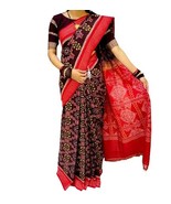 Handloom Sambalpuri Wedding Saree for Women, Cotton, Odisha Handloom - $134.42 CAD